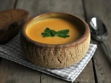 Суп-пюре.Ингредиенты:2-3 крупные моркови1 луковица2 картофелины3 ст. бульона (мясного или овощного)1 ...