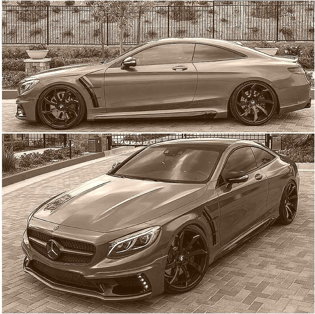 Mercedes S-Coupe Wald Black Bison