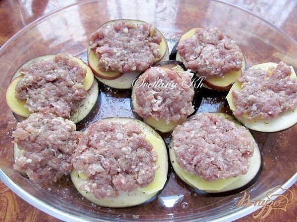 Баклажаны с мясом и овощами.Простое и вкусное блюдо, совмещает в себе мясо и ... - 3