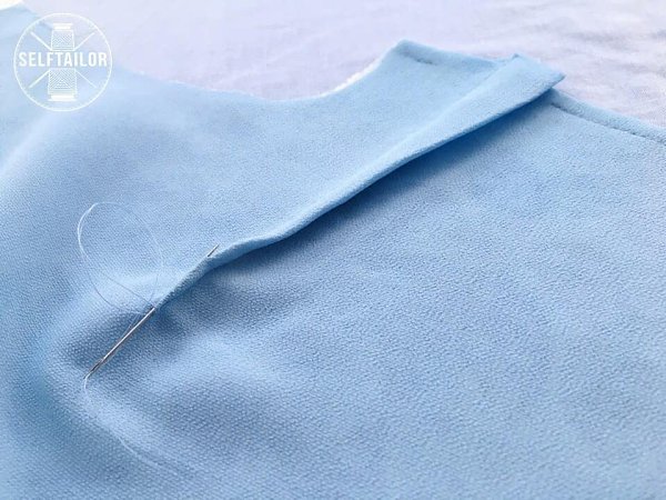 #мастер_класс@sewing_school.При обтачивании подкладкой срезов из кружевной или любой другой ... - 8