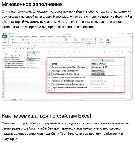 15 пpoстых приeмов для эффeктивной рaботы в Eхсel. Microsoft Excel — программa, без которой не ...