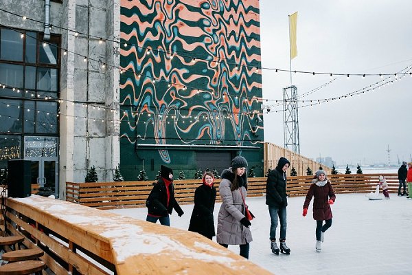Зимний «Каток у моря» в пространстве «Севкабель Порт». Самая задорная и полезная зимняя забава — ... - 4