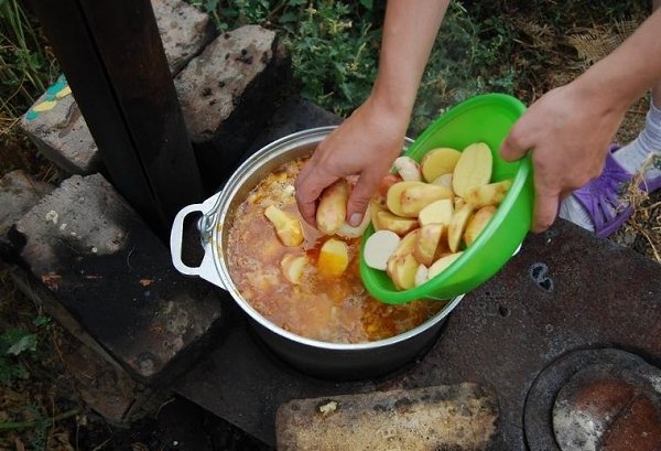 Шулюм из баранины. Хотите знать, как сделать шулюм из баранины на природе? - Нет ничего проще! Блюдо ... - 6