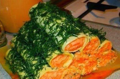 Закусочные сырные трубочки.Эти закусочные сырные трубочки с начинкой из корейской морковки и с ...