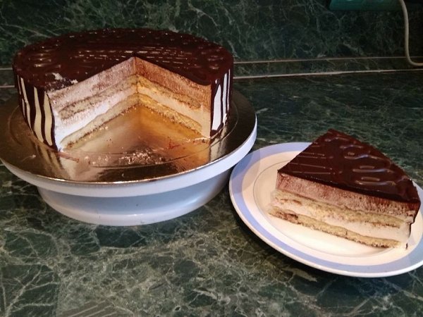 Торт суфле на агар-агаре. Для коржей: Мука пшеничная 140 гр Яйца куриные 2 шт Масло сливочное 100гр ...