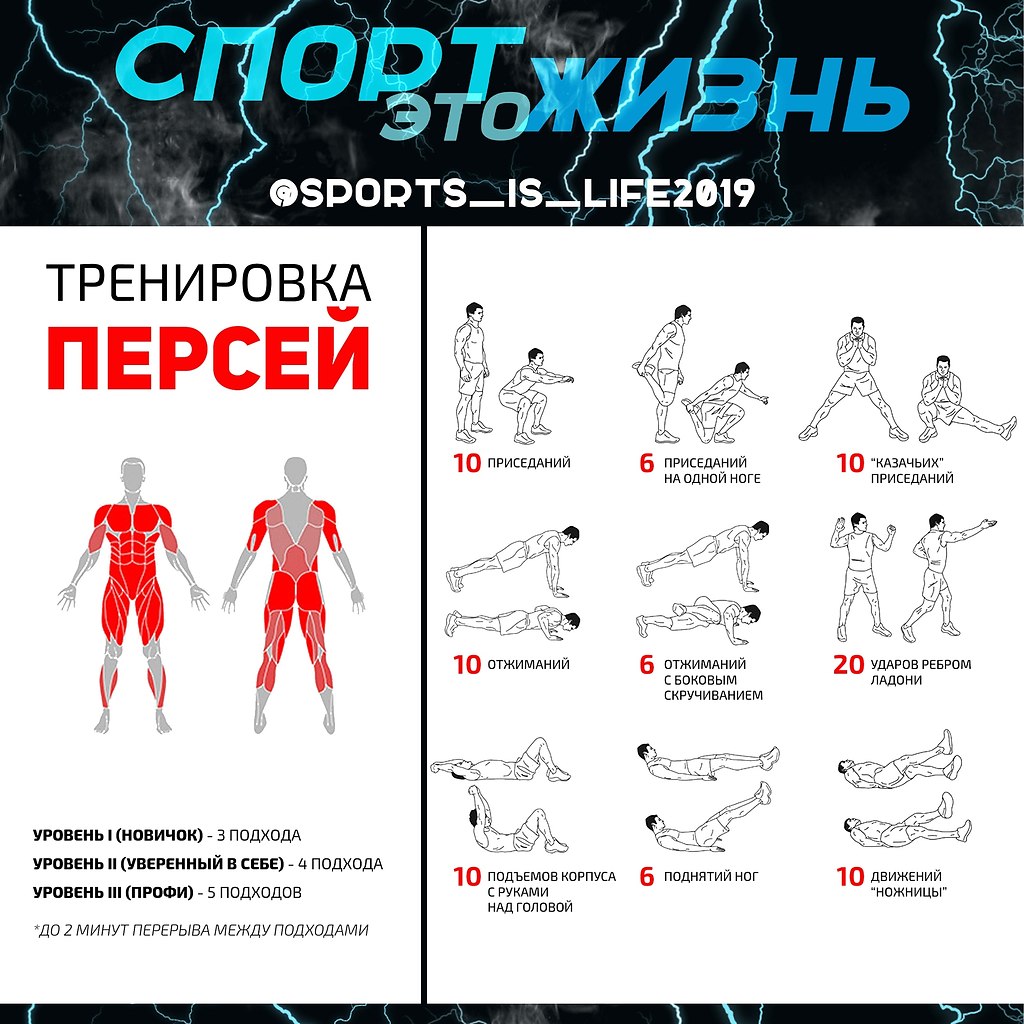 ПЕРСЕЙ.Персей это силовая тренировка уровня IV для всего тела, которая использует сочетание ...
