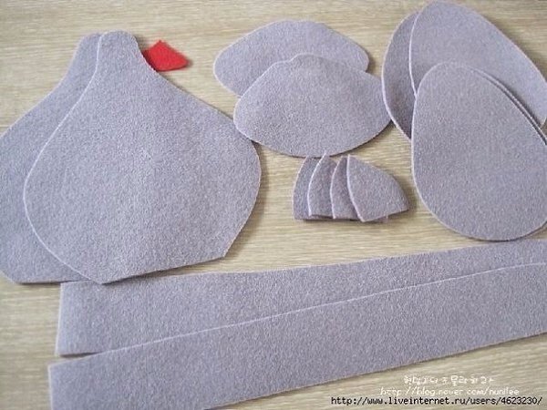 Шьем игрушку Мартовский кот из фетра - 2
