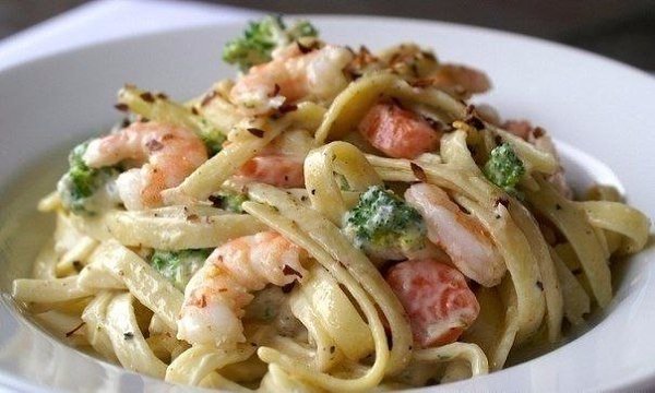5 вкуснейших диетических рецептов пасты, просто, сытно и полезно! 1. Спагетти со сливочно-грибным ...