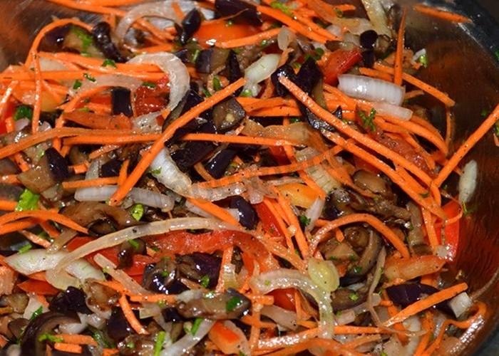 Диетические баклажаны по-корейски .на 100грамм - 42.1 ккалБ/Ж/У - ...