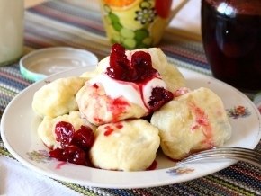 Ленивые вареники на ужин на любой вкус.Ленивые вареники для детейИнгредиенты:творог – 200 г;яйцо – 1 ... - 3