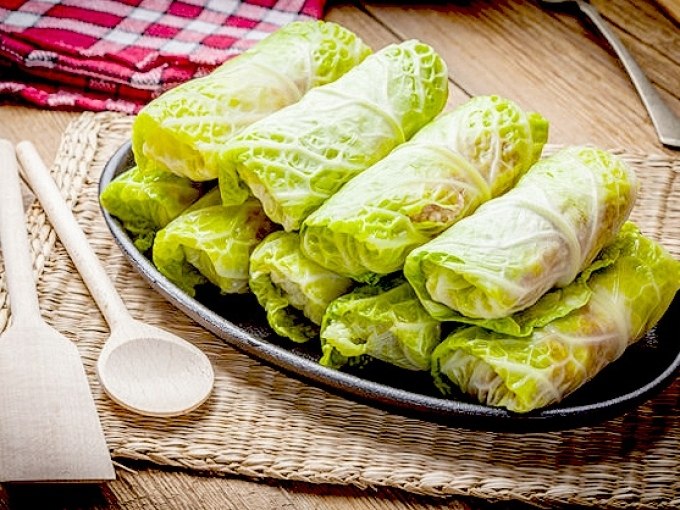 Голубцы из пекинской капусты.* на 100 грамм - 39.47 ккал * Б/Ж/У - ...