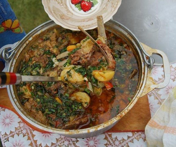 Шулюм из баранины. Хотите знать, как сделать шулюм из баранины на природе? - Нет ничего проще! Блюдо ... - 8