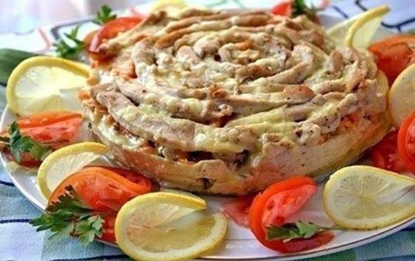 Сочная запеканка из куриного филе с грибами отлично подойдет для вкусного ужина. на 100грамм - 84.41 ...