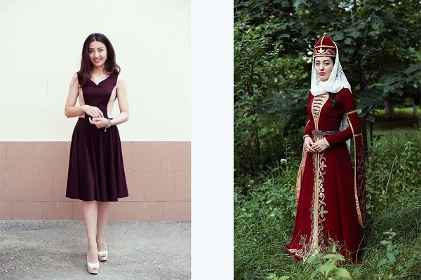 Как все таки человека меняет национальный костюм.. вы только посмотрите на фото - это же два разных ... - 6