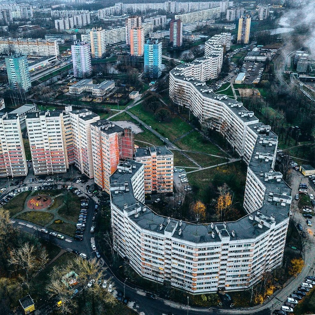 Длинные дома санкт петербург