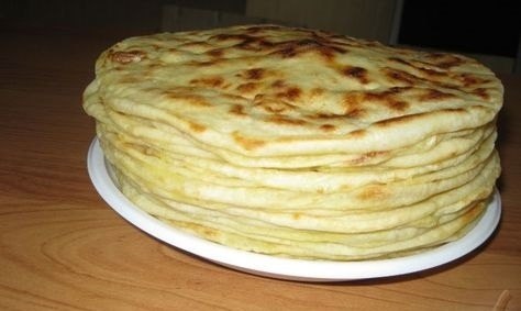 Лепешки Хычины с двумя начинками: сыр+зелень и картофель+сыр+зелень. Начинка может быть любой , на ... - 2