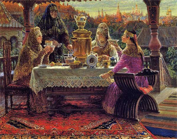 Чаек горячий по утрам хорош, Как средство от сонливости и лени, Тем более, когда его нальешь Из ...