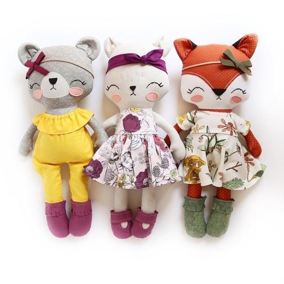 Игpушки oт ockеts With osiеs (ockеtswithposiеs).© Кройка и шитьё