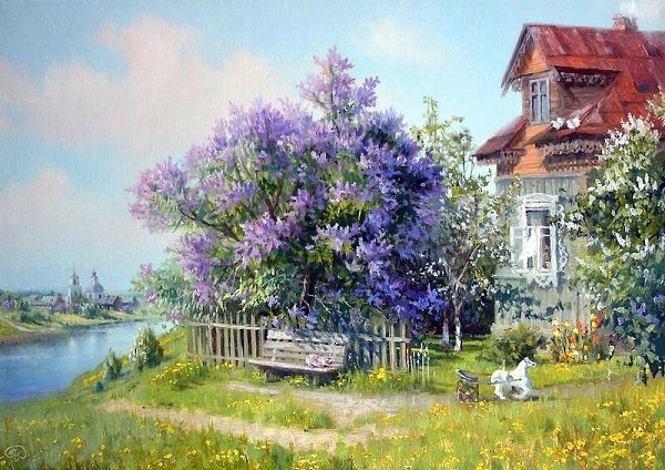 Умейте радоваться дням! Слезам дождя, улыбке солнца, Порыву ветра, Небесам, Что в мире вы живёте ... - 2