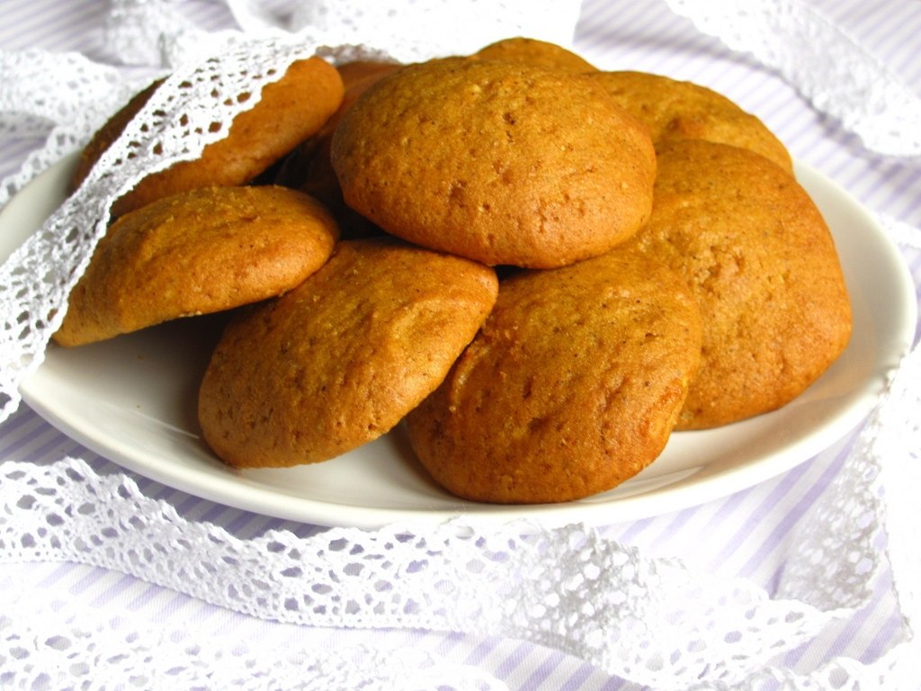 Тыквенно-морковное печенье - очень вкусное, ароматное и необычное! на 100 грамм - 112.31 ккал Б/Ж/У ...