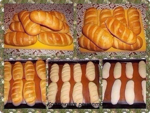 Вкусные домашние батоны — мягкие и воздушные, а корочка батона получилась тонкой и хрустящей. ...