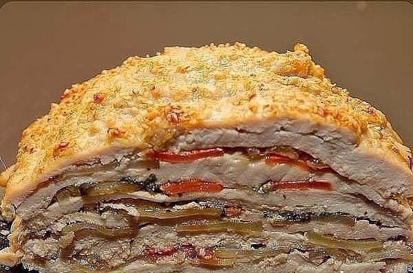 Запеканка для настоящих любителей мяса! Ингредиенты (порция, примерно, на двоих): Показать ...