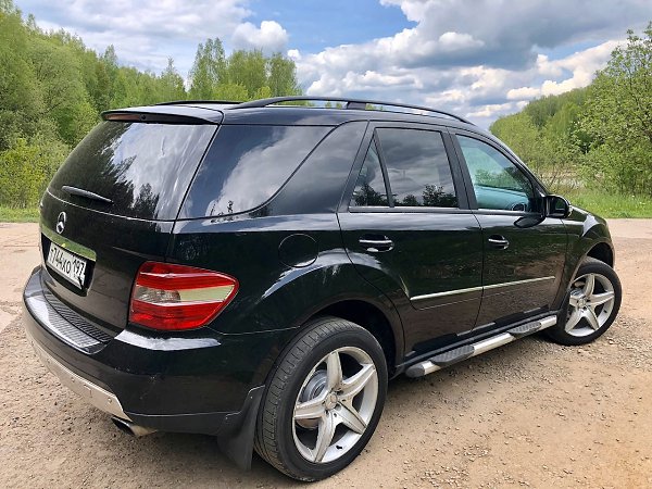 Москва.Ml500 дорест 306 лс, автомат 7стПробег 250По кузову весь целый, есть косметические окрасы от ... - 4