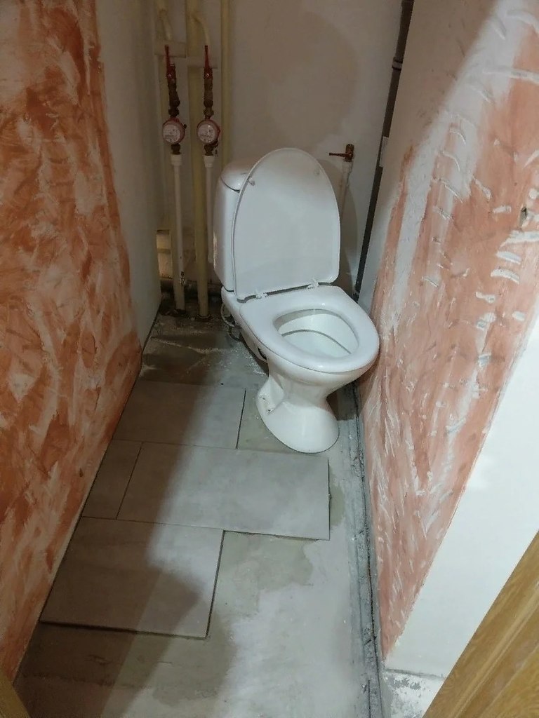 В прошлом году сделали ремонт в ванной и туалете - Идеи дизайна ...