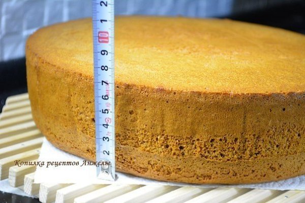 Бисквитный МЕДОВИК с очень вкусным кремом.Автор: Анжела СонИНГРЕДИЕНТЫБисквит (для формы 28 см в ... - 2