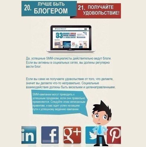 21 правило эффективных SMM стратегий. Инфографика.#МАРКЕТИНГ@bu_life - 8