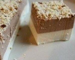 Ванильно – шоколадный творожный десерт.Наслаждение вкусом безопасно для фигуры:) *165 кал на 100 ...