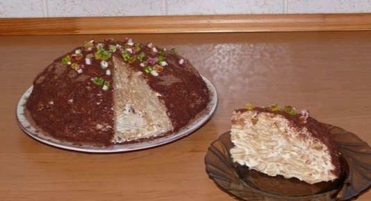 Гениальный тортик без выпечки.Ингредиенты:- 500 г крекера