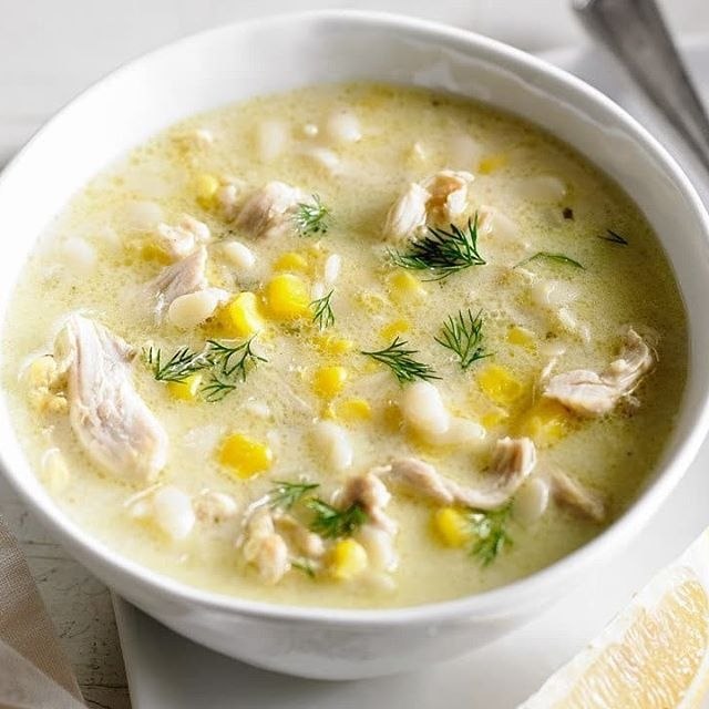 Куриный суп с кукурузой - фитнес обед.на 100грамм - 57.86 ккалБ/Ж/У - ...