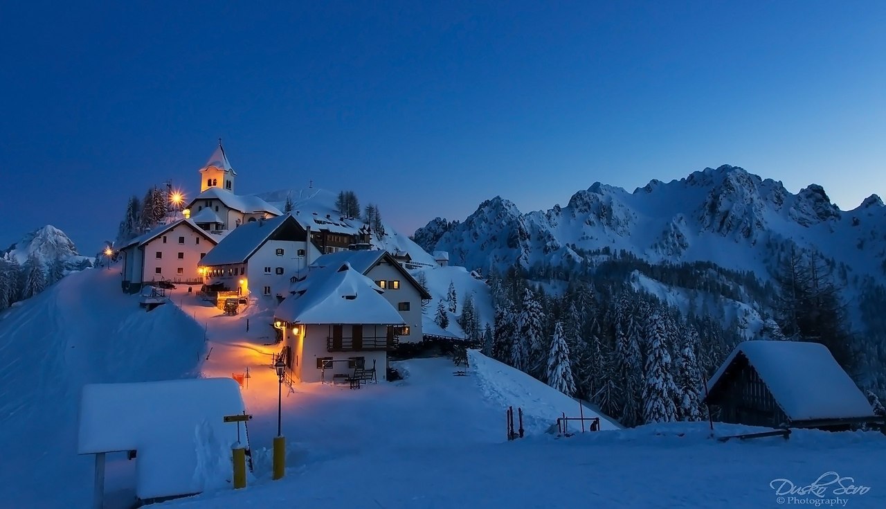 Monte Santo di Lussari, . - 2