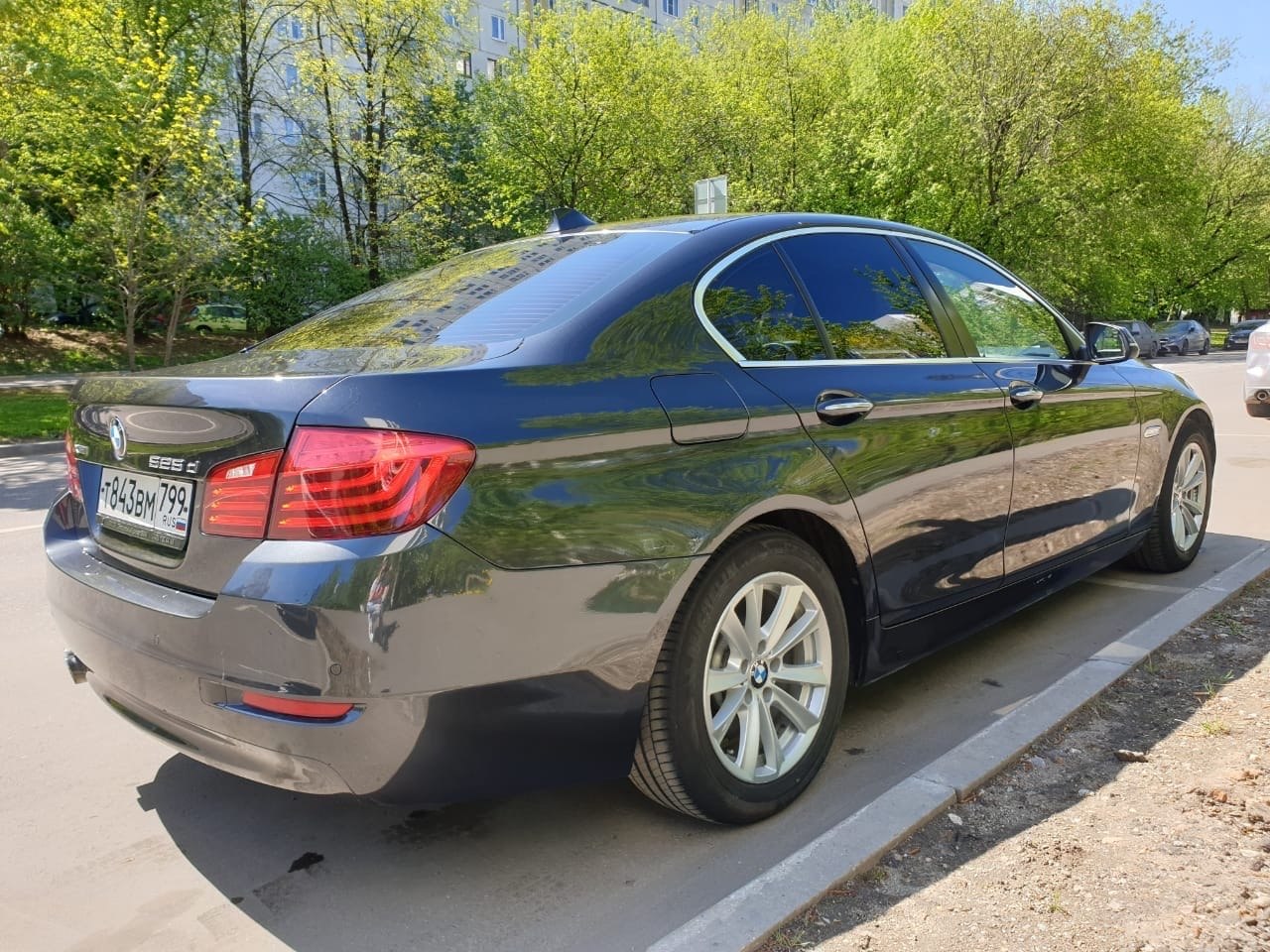 BMW 525d x-drive 218 ., 2013  . , ,  !    ... - 6