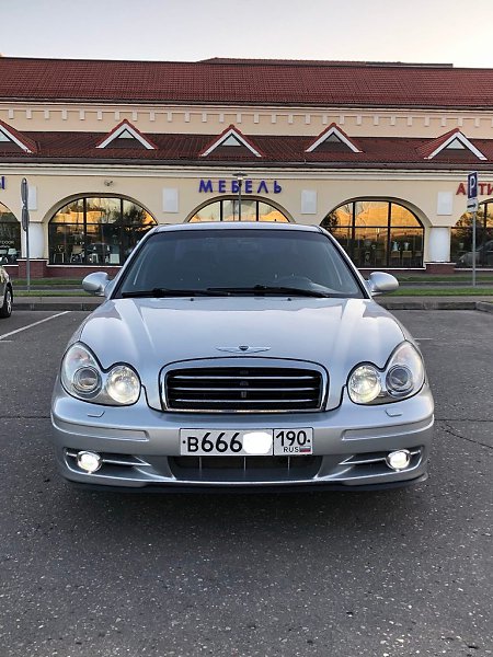 Рассмотрю варианты обмена.Hyundai Sonata EF 2004 год, 2.0 ATСостояние среднее, были и ДТП, и окрасы, ... - 2