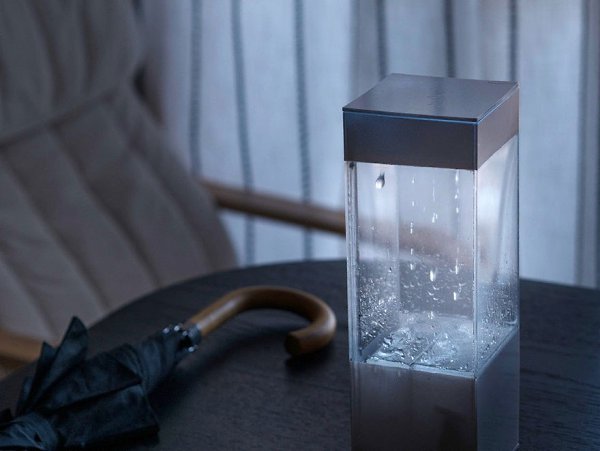 Tempescope - волшебная коробка, которая показывает погоду на завтра с реальным дождём, грозой и ...