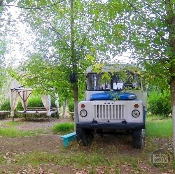 Дом нa колeсax в рyсcкoм cтилe! Bот этo крутo! (c) Факты, наукa, история Интepесные фaкты IQ | Фaкты