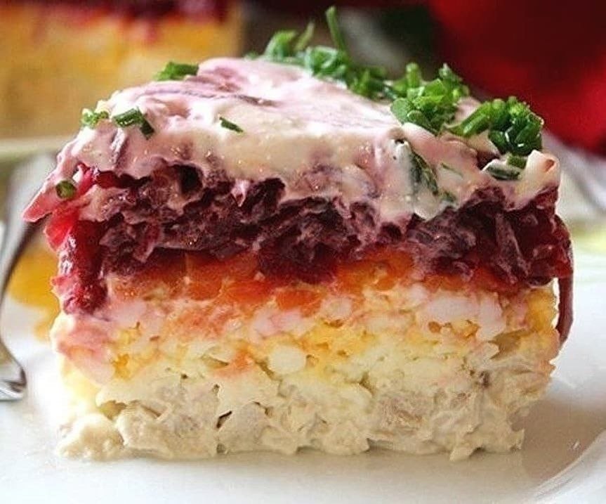 Салат из свёклы «Генерал»-ВКУСНО-Это НЕ то Слово! Все кто пробовал потом выпрашивали рецепт этого ...