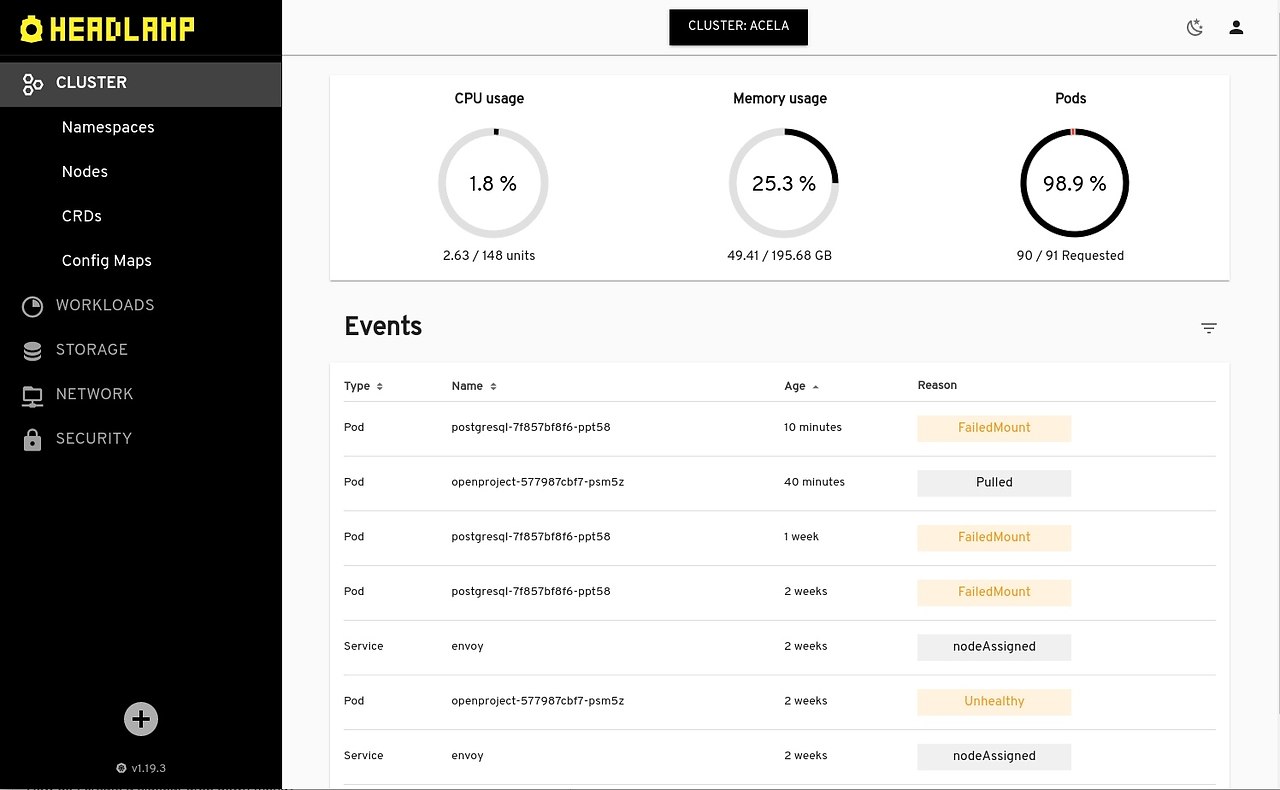 Headlamp   GUI    Kubernetes.         ...