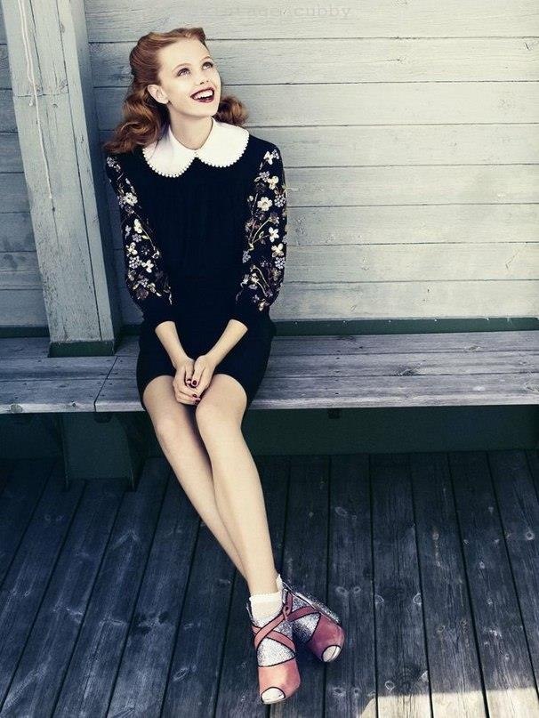 Frida Gustavsson  Elle 2011 . oo: Andreas Ohlund : Linda Lindqwister apaep: Erika ... - 4