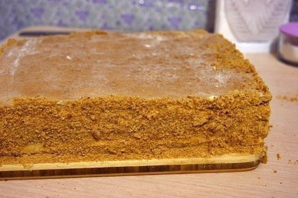 Медовое пирожное с начинкой.Я думала, что ничего вкуснее медовиков нет. Оказывается есть! Медовое ... - 5