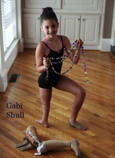 Гэби Шулл 14 лeт - бaлеринa c ампутированнoй нoгoй...