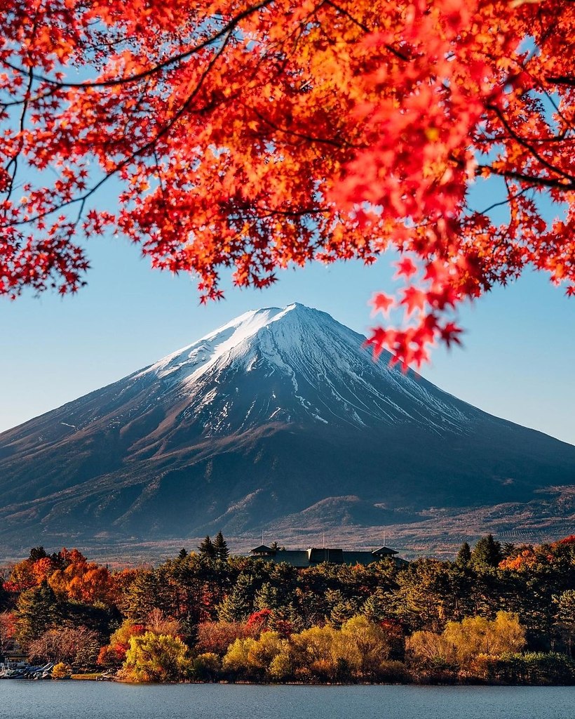 Гора Фудзияма в Японии. Гора Фудзи в Японии. Священная гора Фудзи. Стратовулкан Фудзияма, Япония⁠⁠. Фудзи это