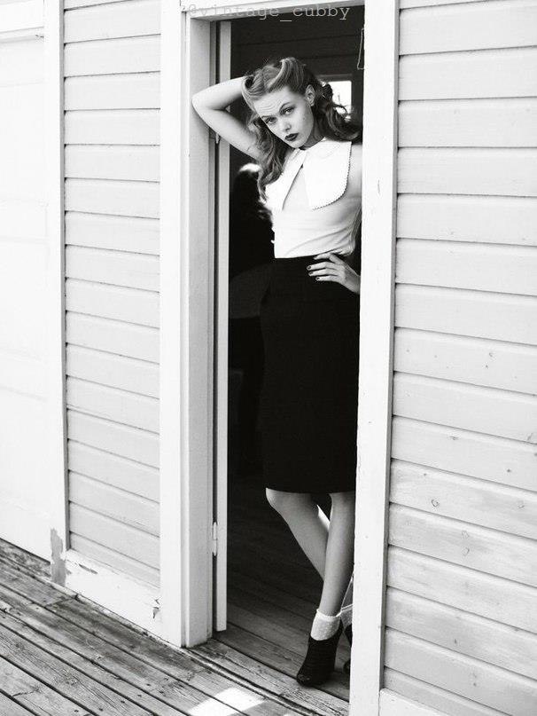 Frida Gustavsson  Elle 2011 . oo: Andreas Ohlund : Linda Lindqwister apaep: Erika ... - 6