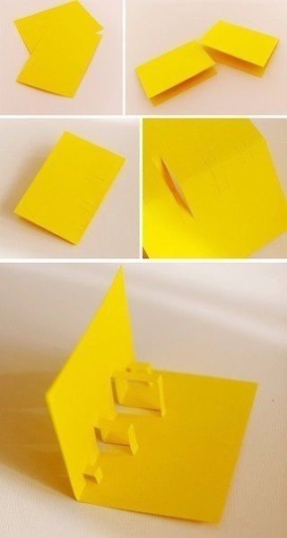 Очаровательная открытка своими руками - 2