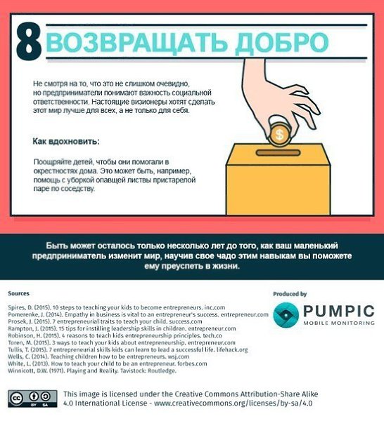 Чему нужно научить своих детей? 8 предпринимательских навыков. - 6
