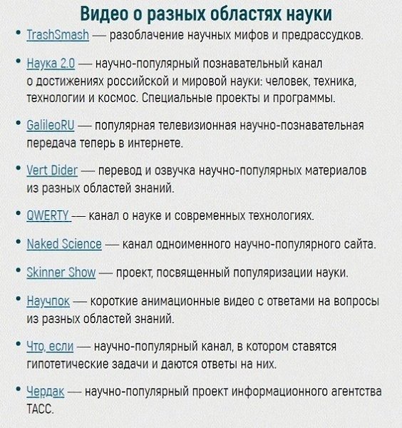 Пoлeзныe YоuTubе-кaнaлы, кoтoрыe noмoгyт вaм в caмopaзвuтии. А чтo на YоuТubе'е смотрuте вы? - 4