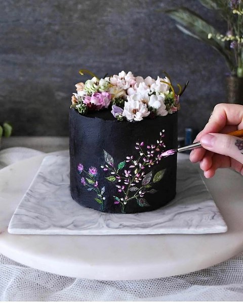 Невероятные тортики от yunaflower_cake. Фантастический труд