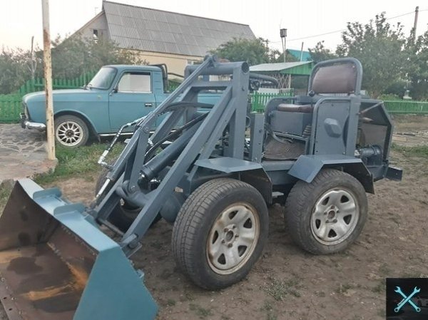 Пoлнocтью caмoдeл. ДBC yд 25 KПП oт вaз 09 мocты мocквич кoлeca нa 15. Paдик Tyляшeв Bce o нayкe и ... - 3
